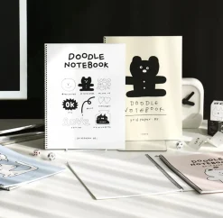 Doodle B5 Grid Notebook