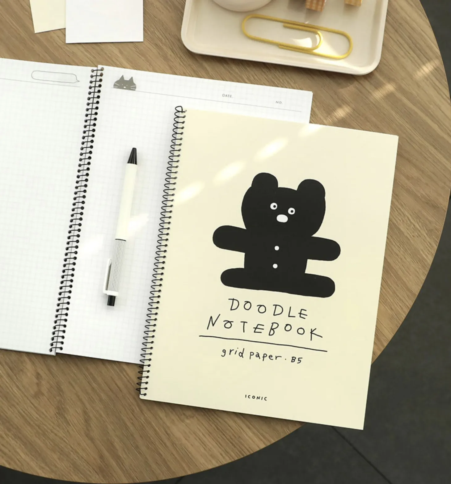 Doodle B5 Grid Notebook
