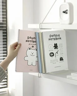 Doodle B5 Grid Notebook