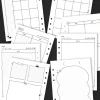Doodle Bulk 6 Ring A5 Planner Refill