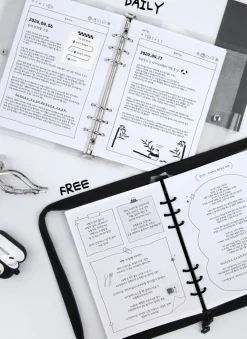 Doodle Bulk 6 Ring A5 Planner Refill