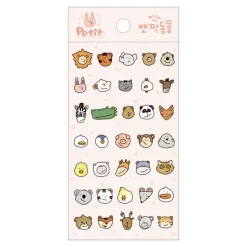 Doodle Emoji Deco Sticker