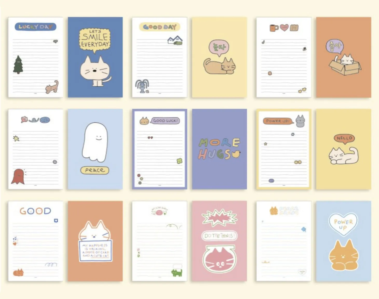 Doodle Letter Notepad