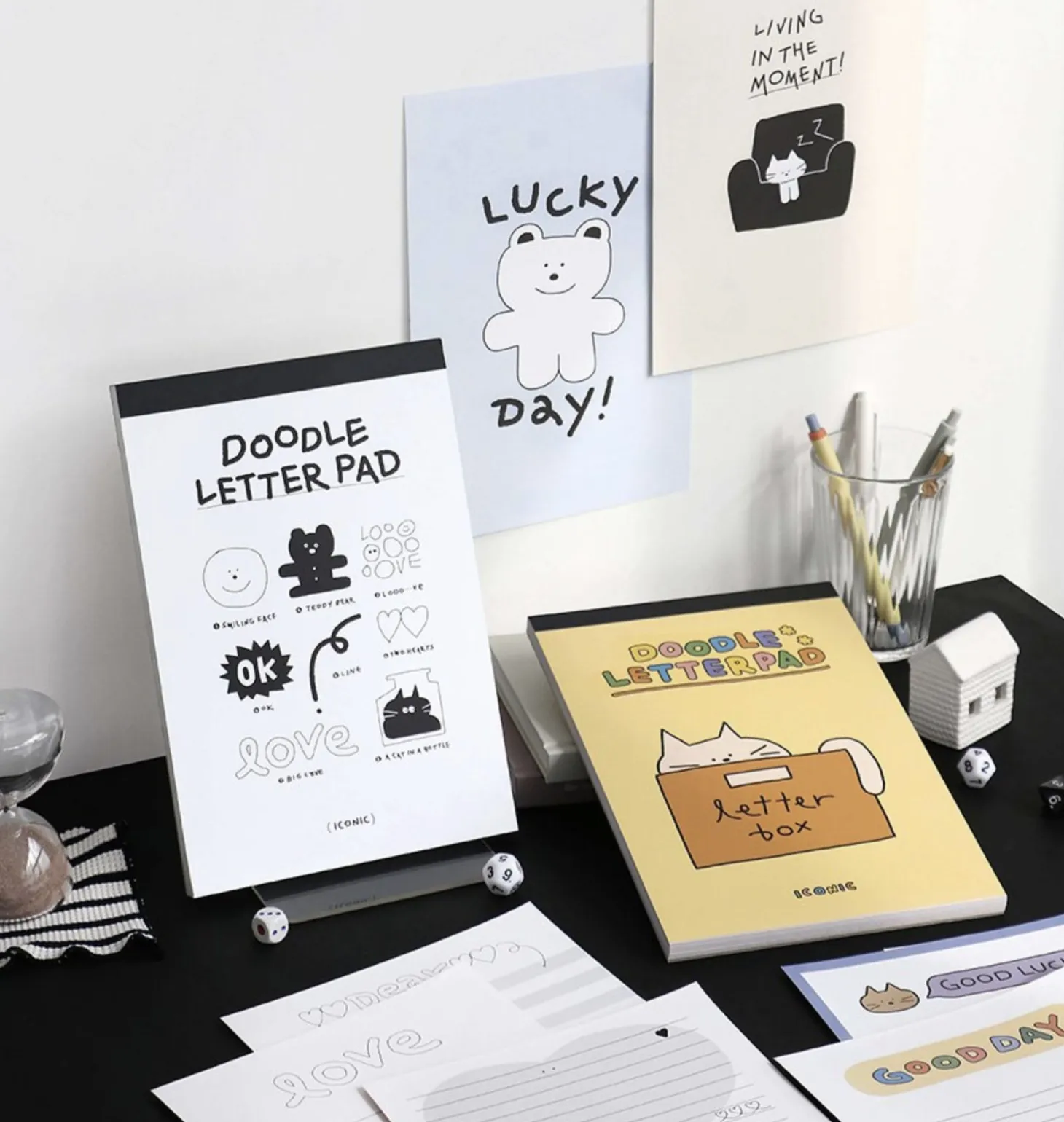 Doodle Letter Notepad