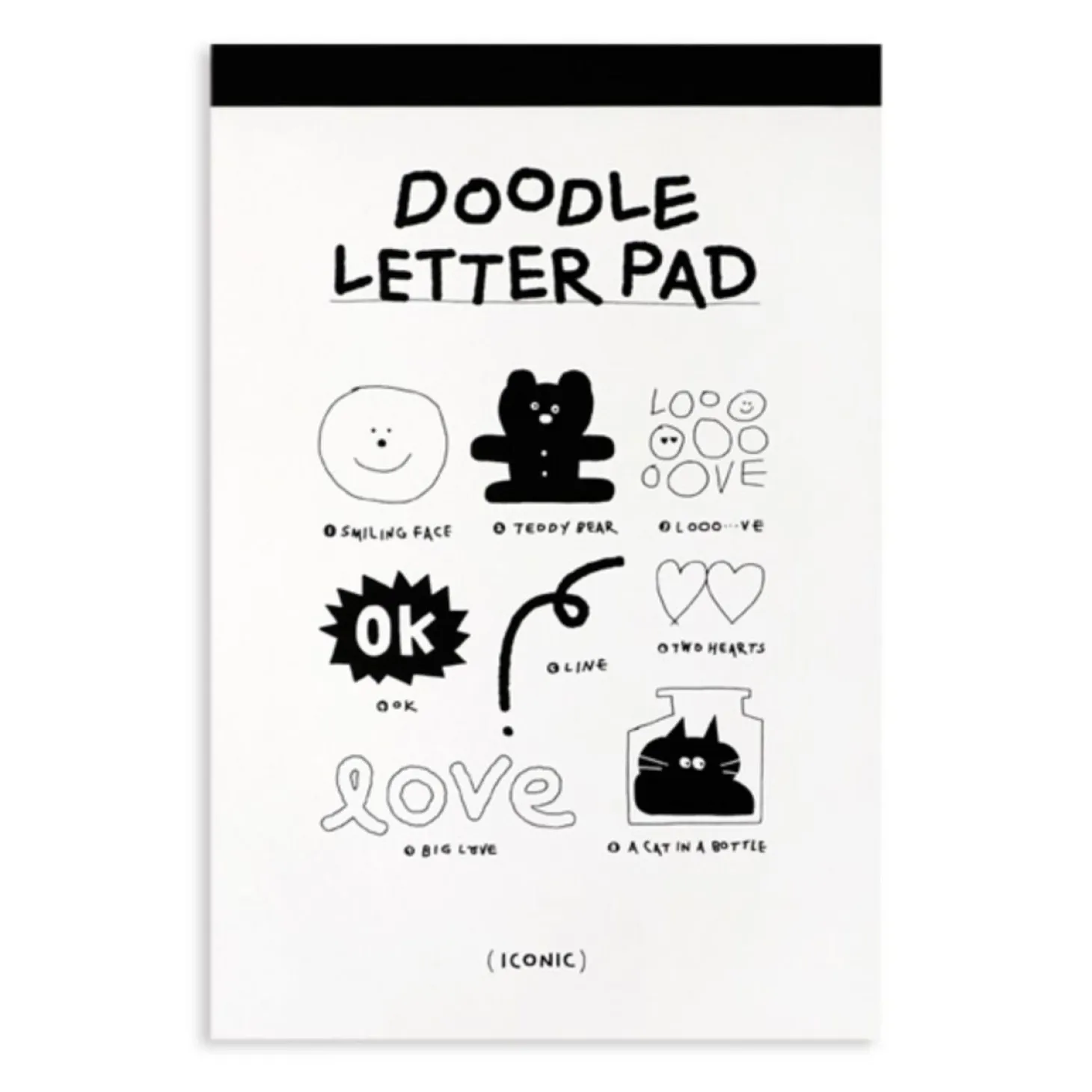 Doodle Letter Notepad