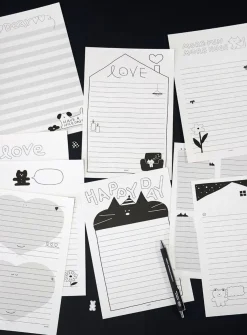 Doodle Letter Notepad