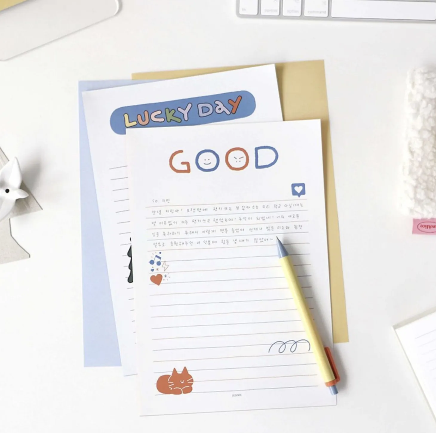 Doodle Letter Notepad