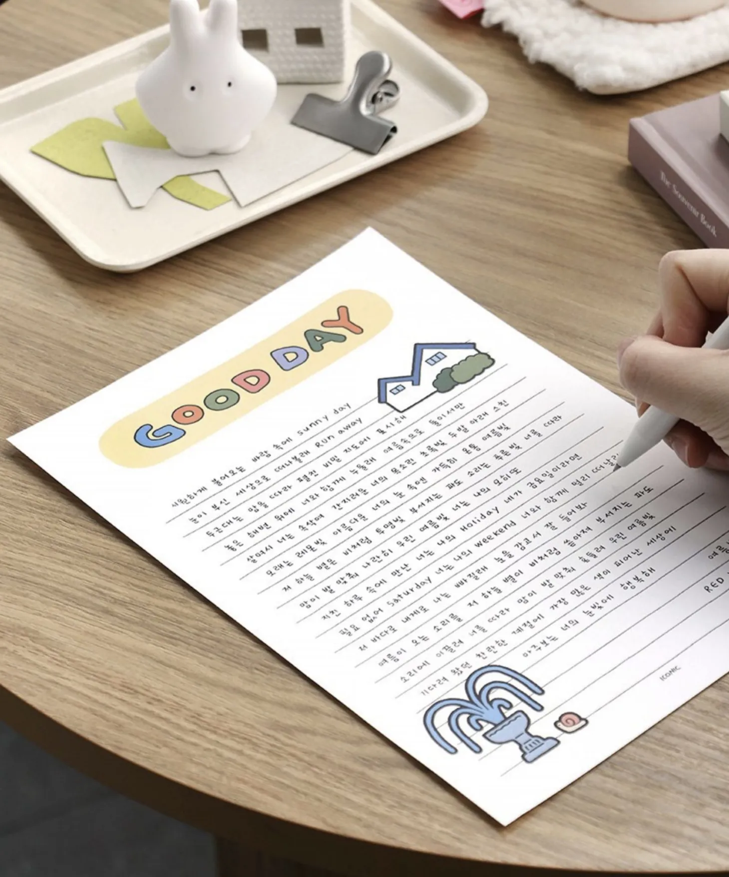 Doodle Letter Notepad