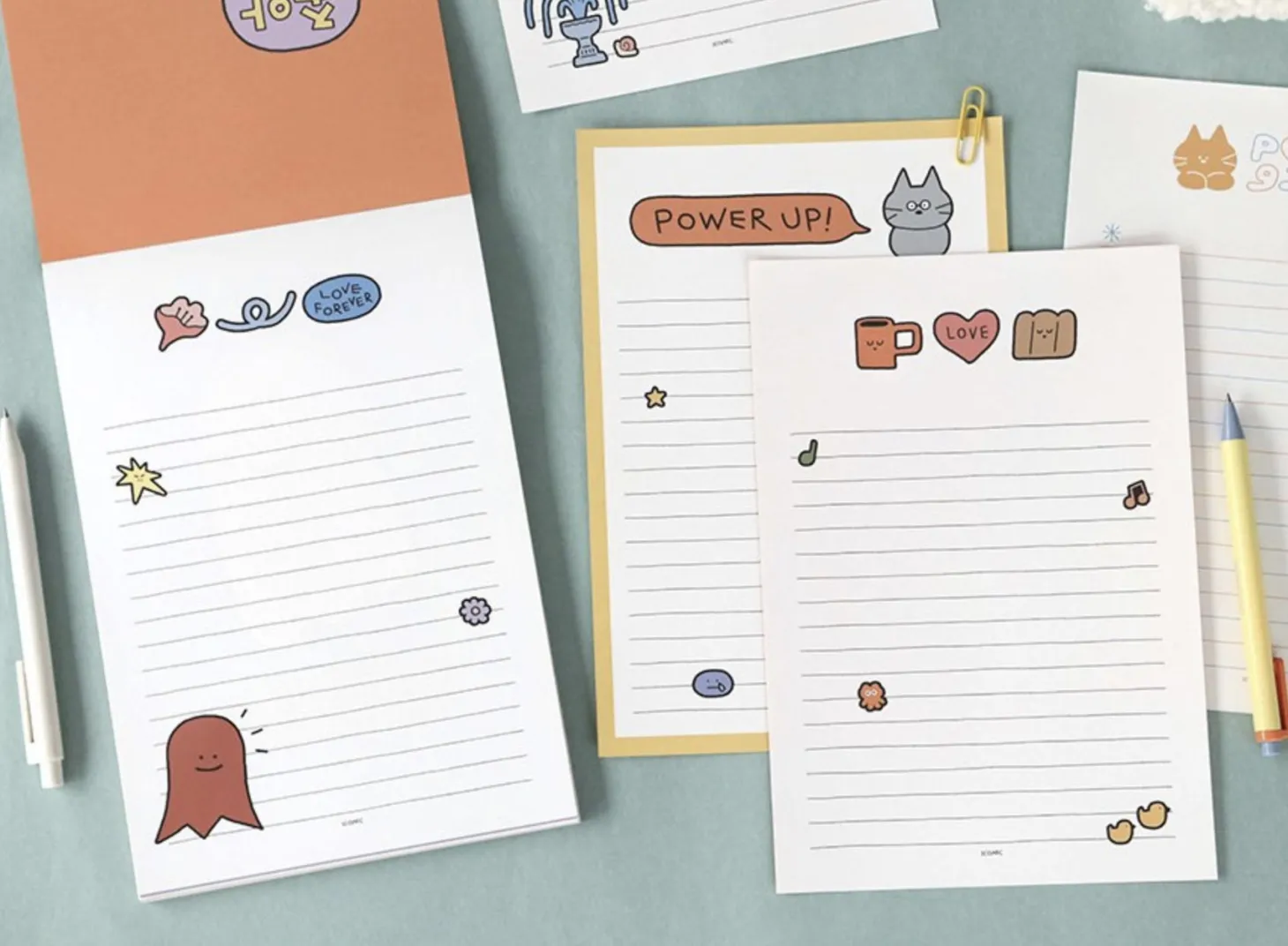 Doodle Letter Notepad