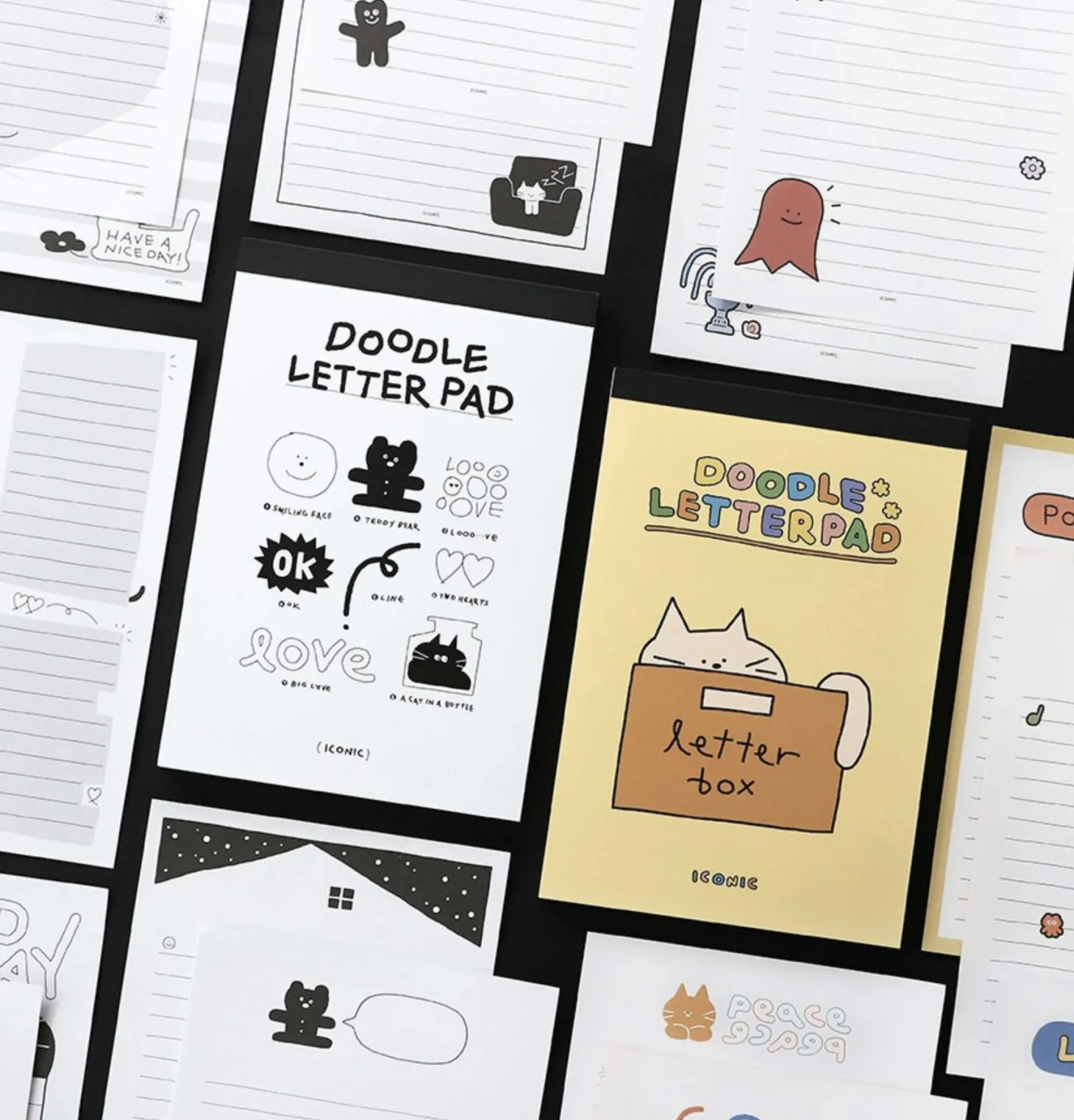 Doodle Letter Notepad