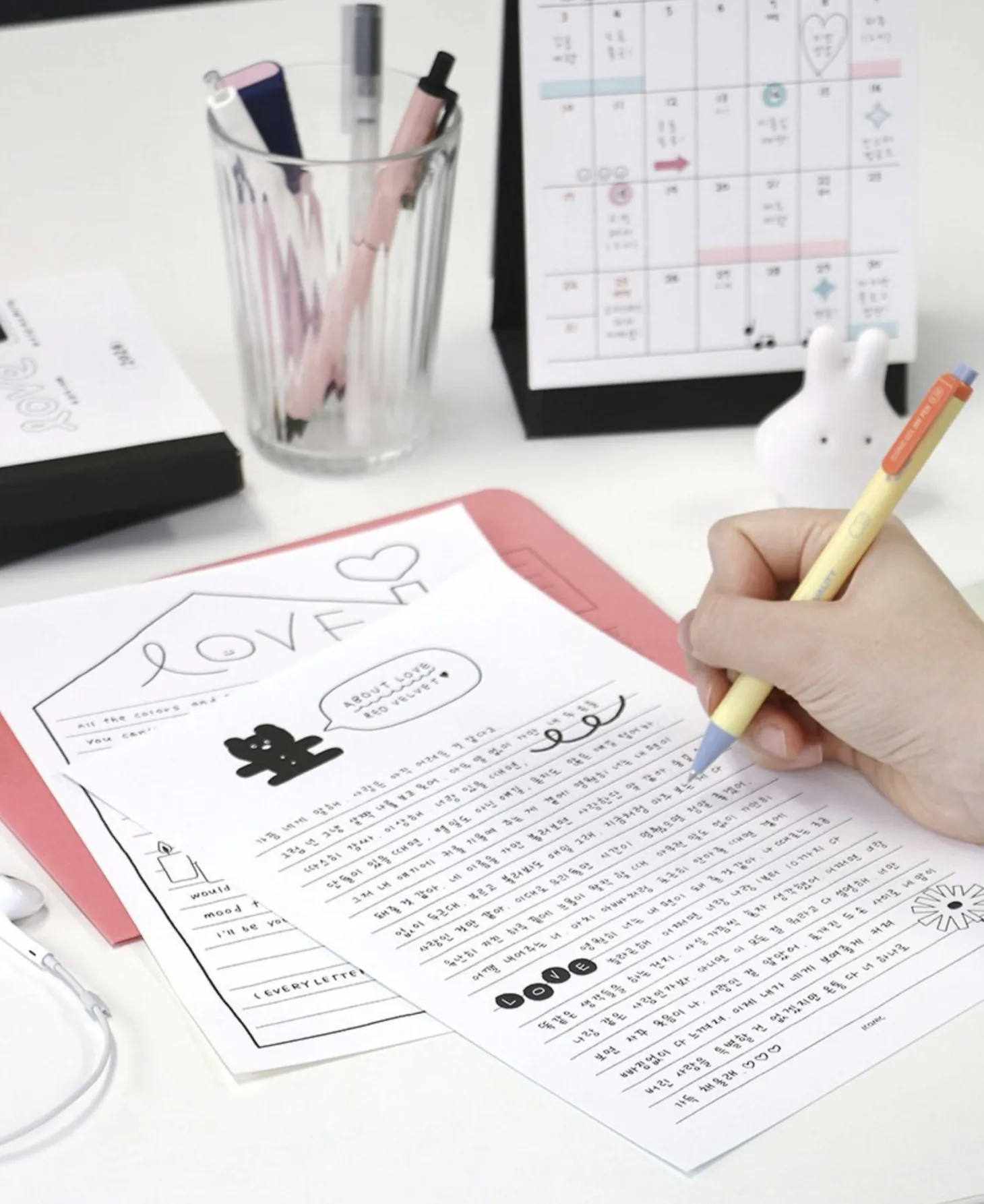 Doodle Letter Notepad