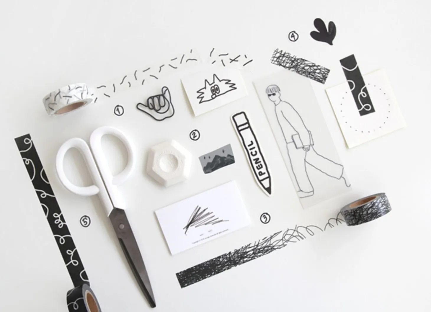 Doodle Masking Tape