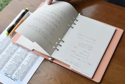 Double-sided Classy 6 Ring A5 Index Planner Refill