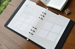 Double-sided Classy 6 Ring A5 Index Planner Refill