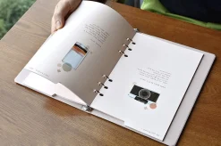 Double-sided Classy 6 Ring A5 Index Planner Refill