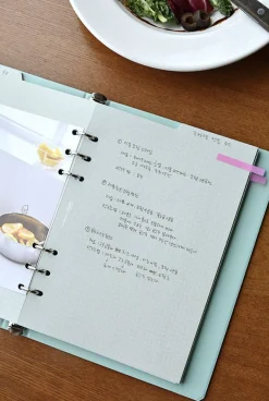 Double-sided Classy 6 Ring A5 Index Planner Refill