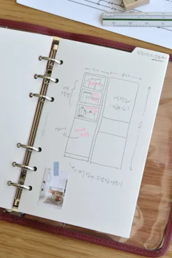 Double-sided Classy 6 Ring A6 Index Planner Refill v1