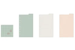 Double-sided Classy 6 Ring A6 Index Planner Refill v1