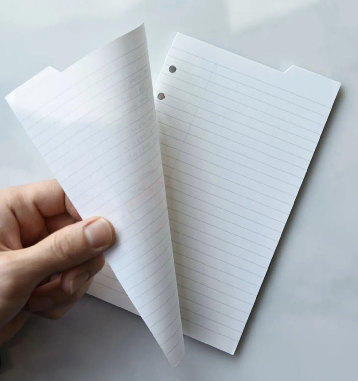 Double-sided Classy 6 Ring A6 Index Planner Refill v2