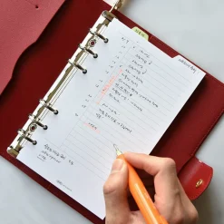 Double-sided Classy 6 Ring A6 Index Planner Refill v2