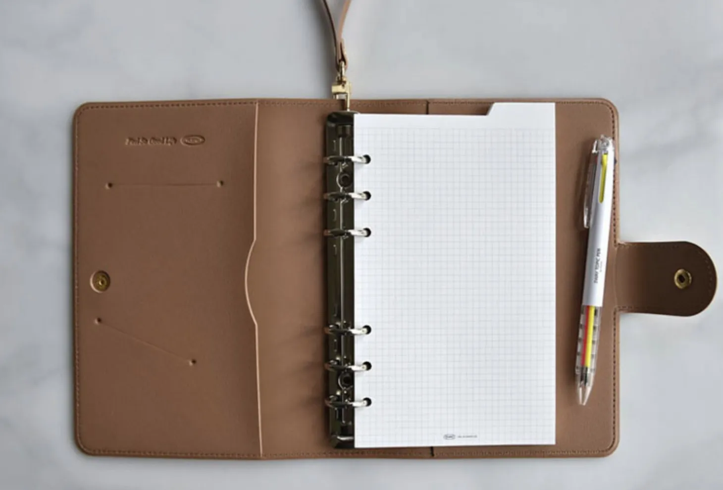 Double-sided Classy 6 Ring A6 Index Planner Refill v2