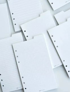 Double-sided Classy 6 Ring A6 Index Planner Refill v2