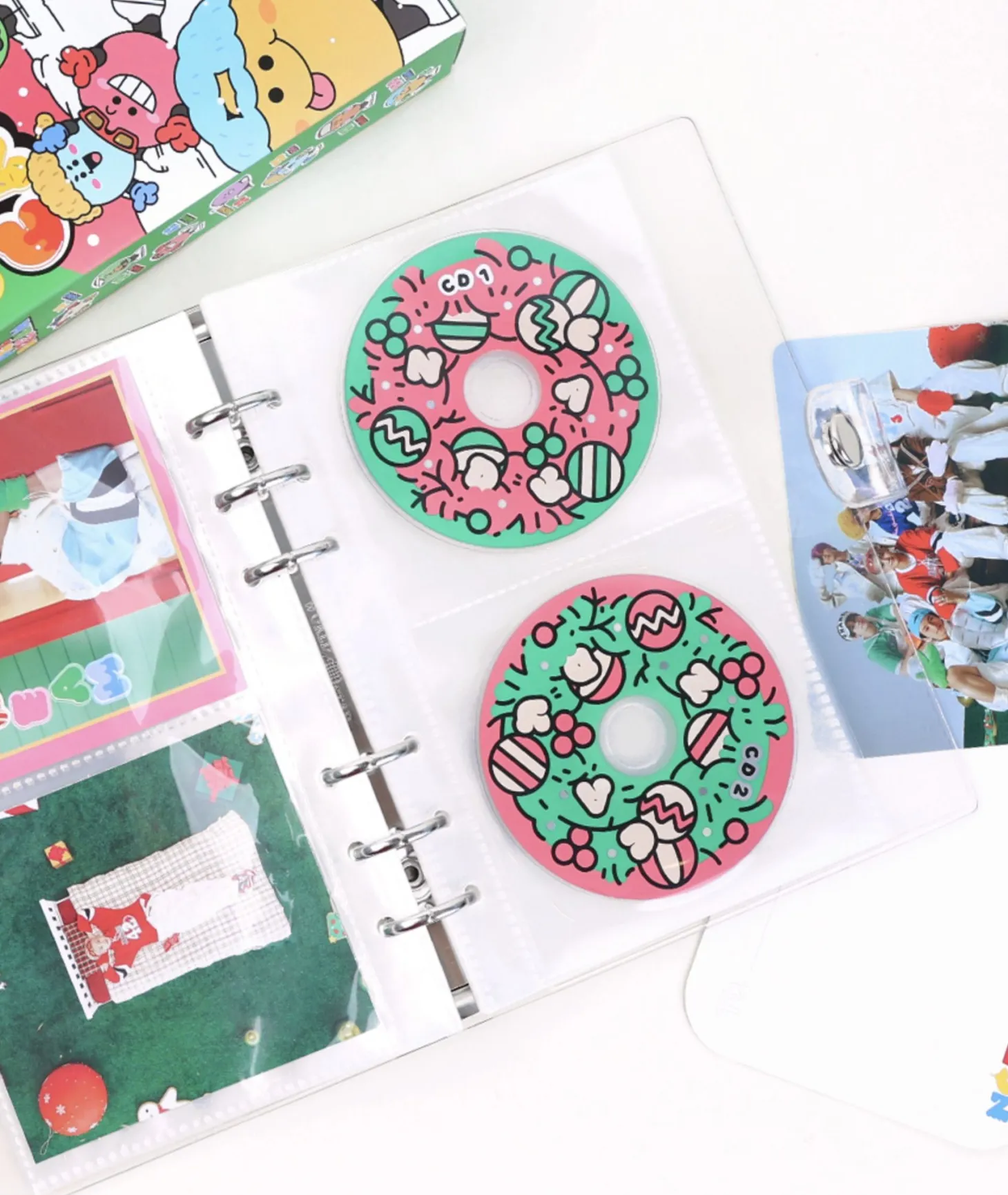 Double-sided 6 Ring A6 Pocket Refill
