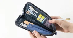 Double Zip Up Pen Pouch v6