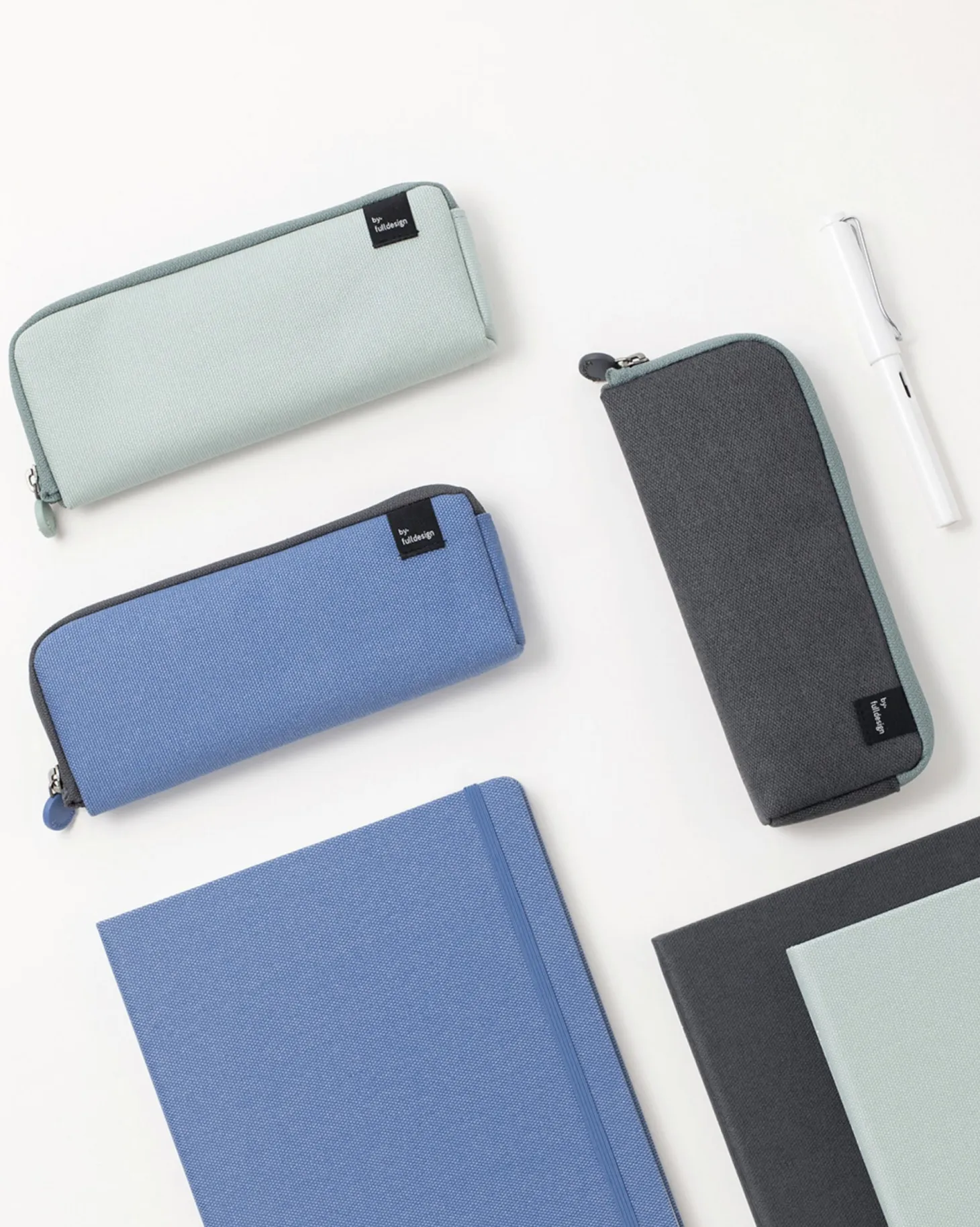 Double Zip Up Pen Pouch v6
