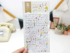 Drawing Love Deco Sticker