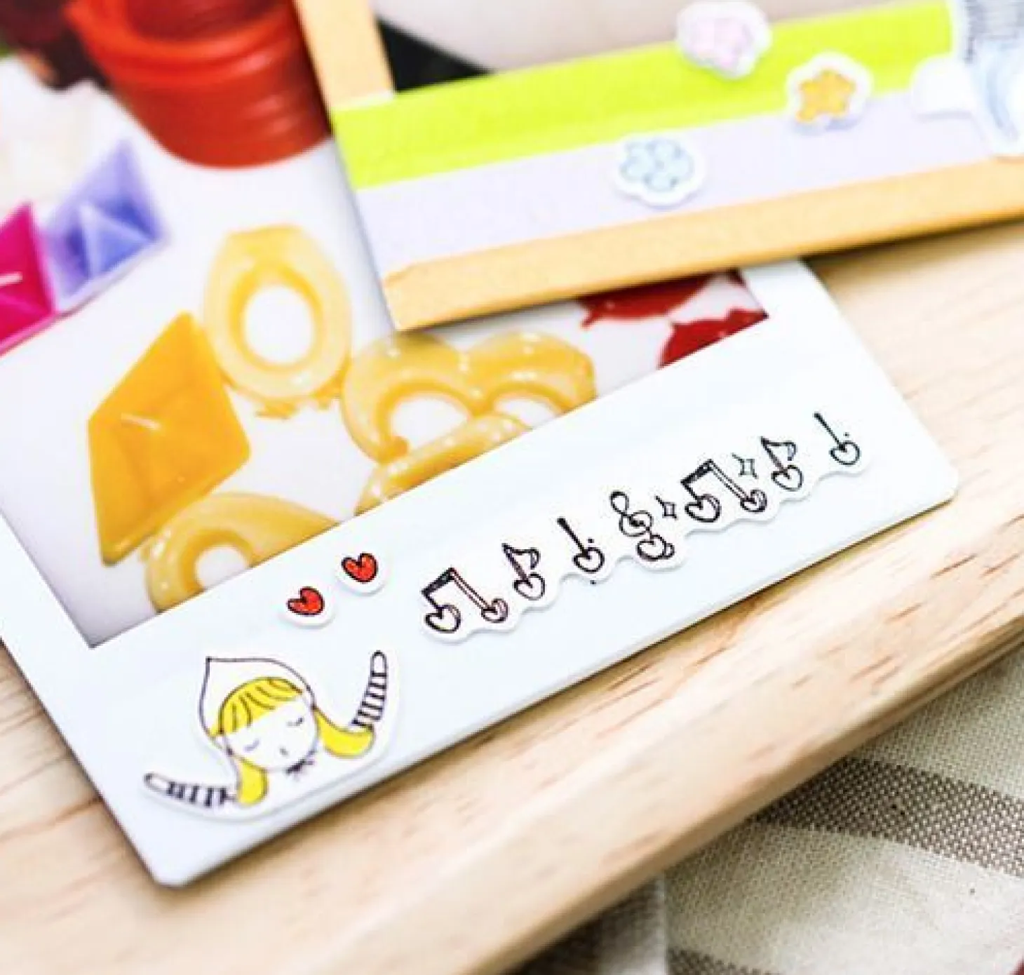 Drawing Love Deco Sticker