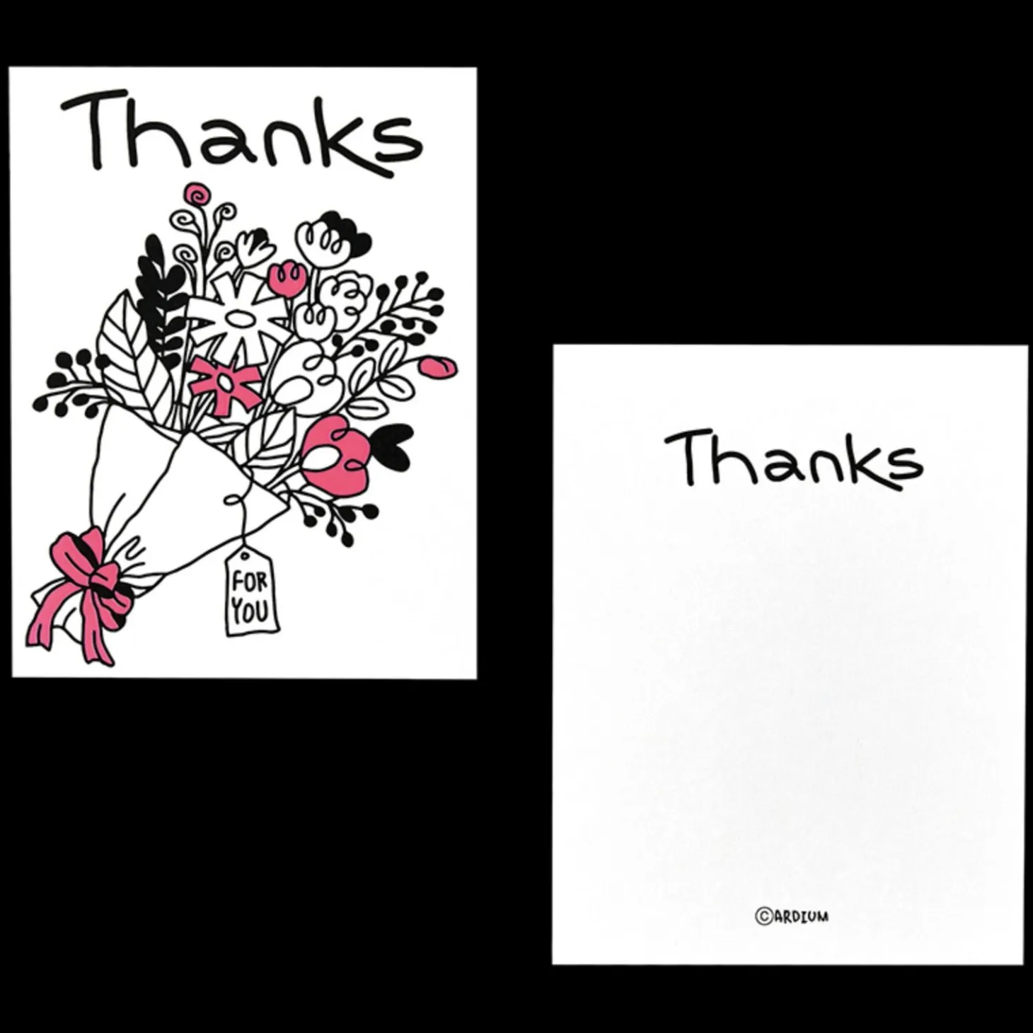 Drawing Message Postcard