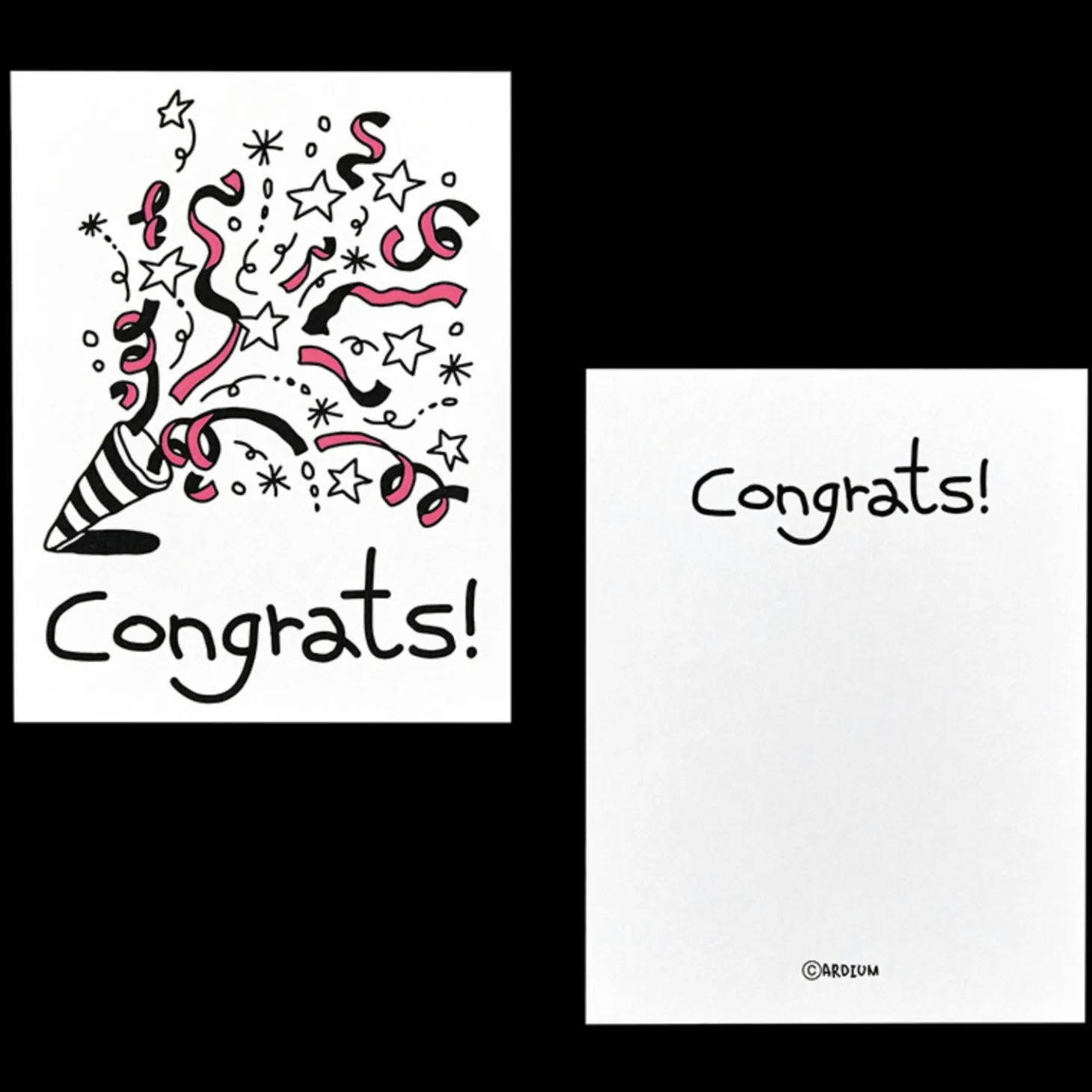 Drawing Message Postcard