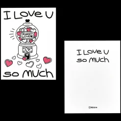 Drawing Message Postcard