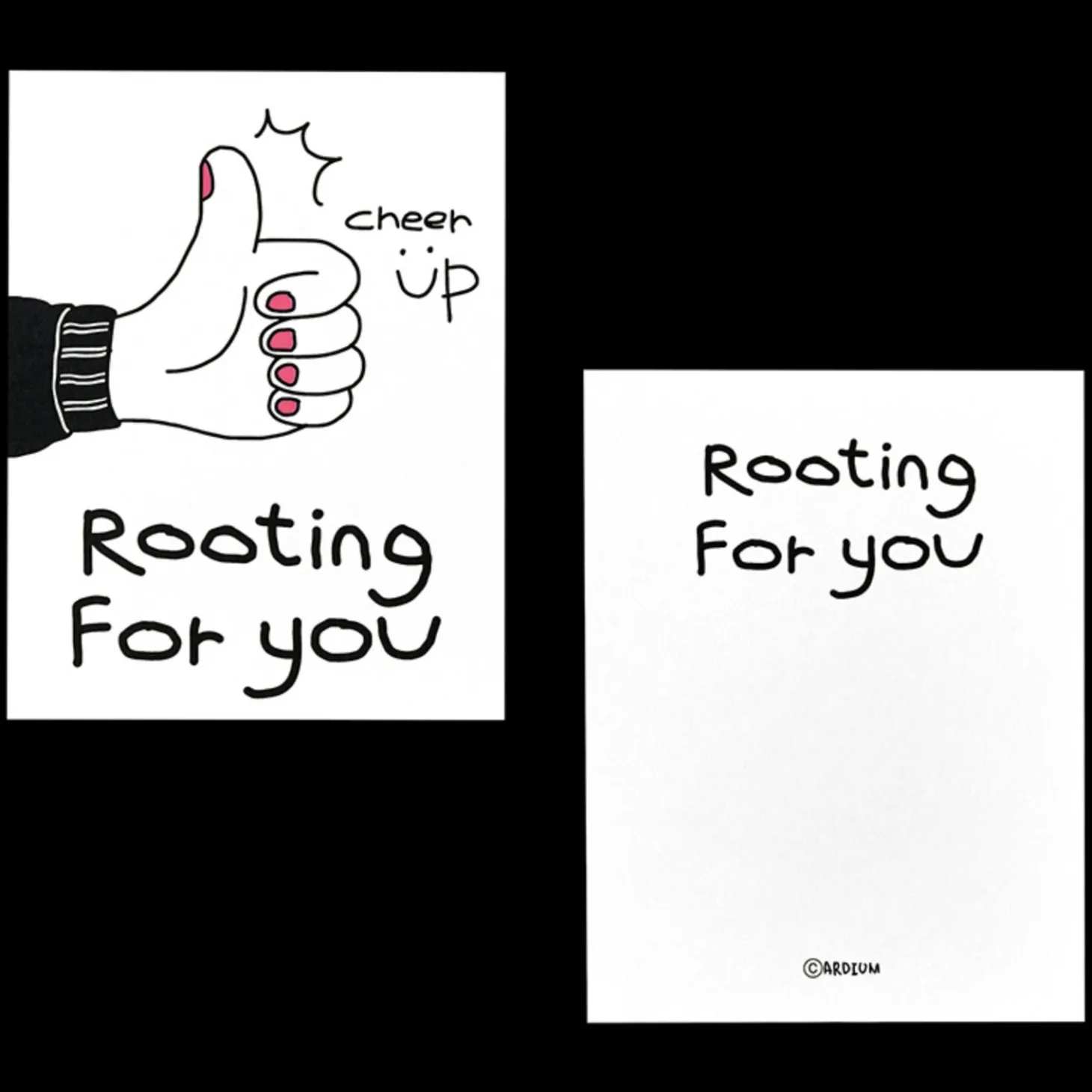 Drawing Message Postcard