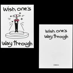 Drawing Message Postcard