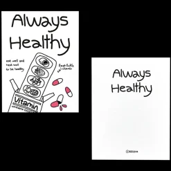Drawing Message Postcard