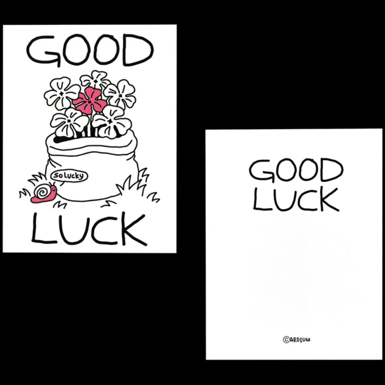 Drawing Message Postcard