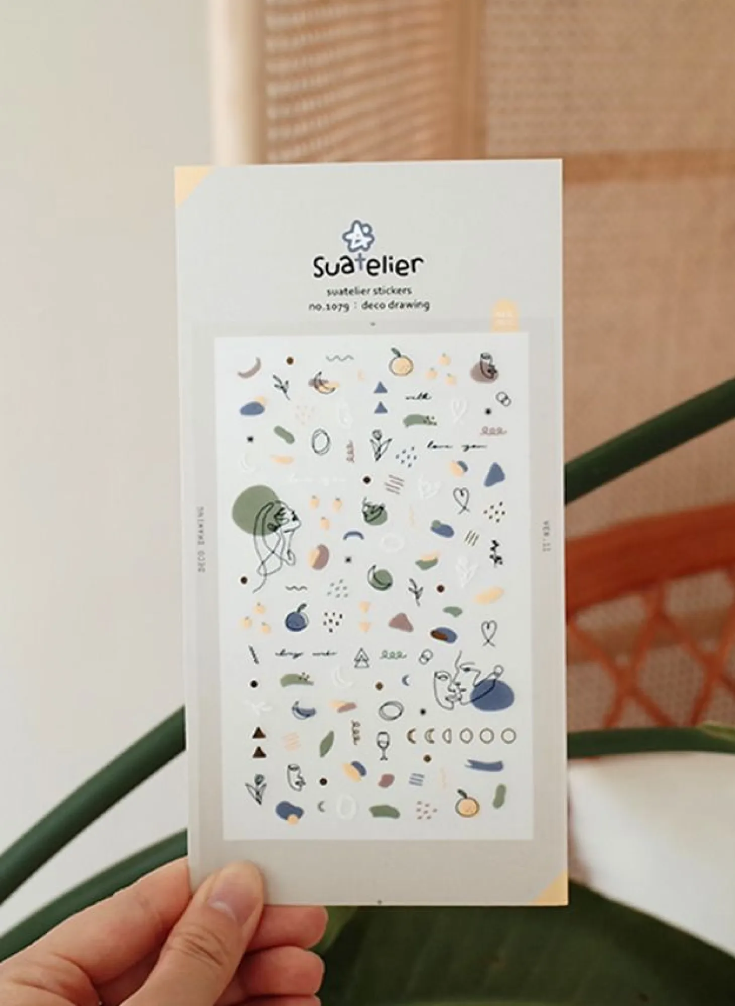 Drawing Nail Deco Sticker