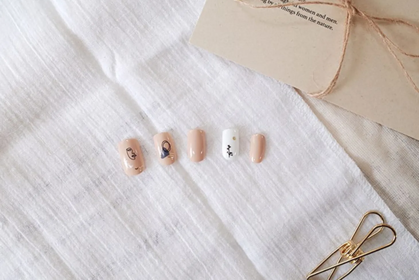 Drawing Nail Deco Sticker