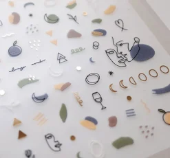Drawing Nail Deco Sticker