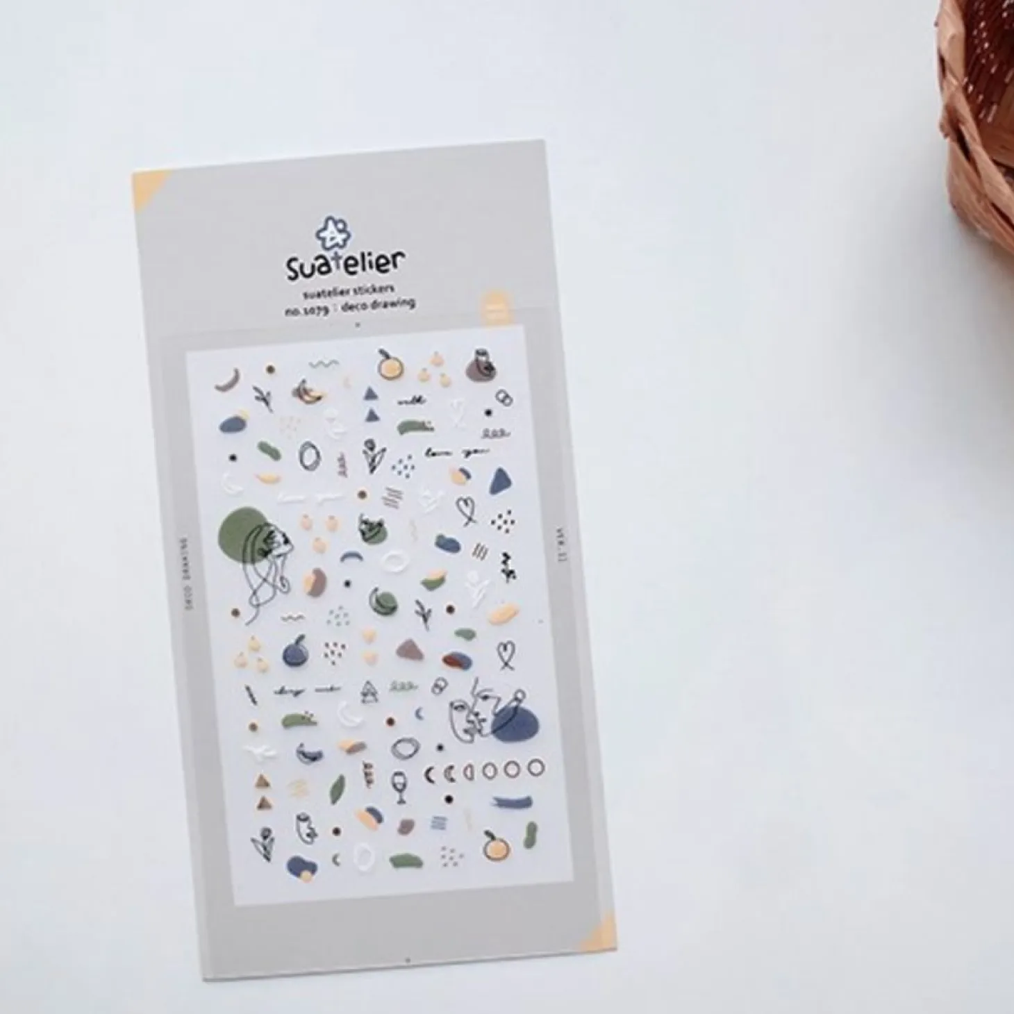 Drawing Nail Deco Sticker