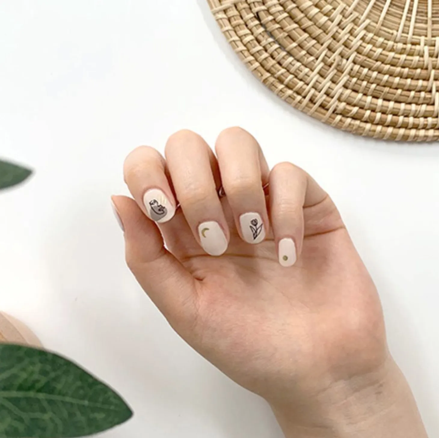 Drawing Nail Deco Sticker