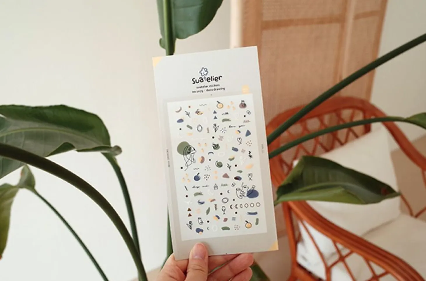Drawing Nail Deco Sticker