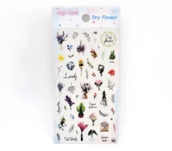 Dry Flower Petit Deco Sticker