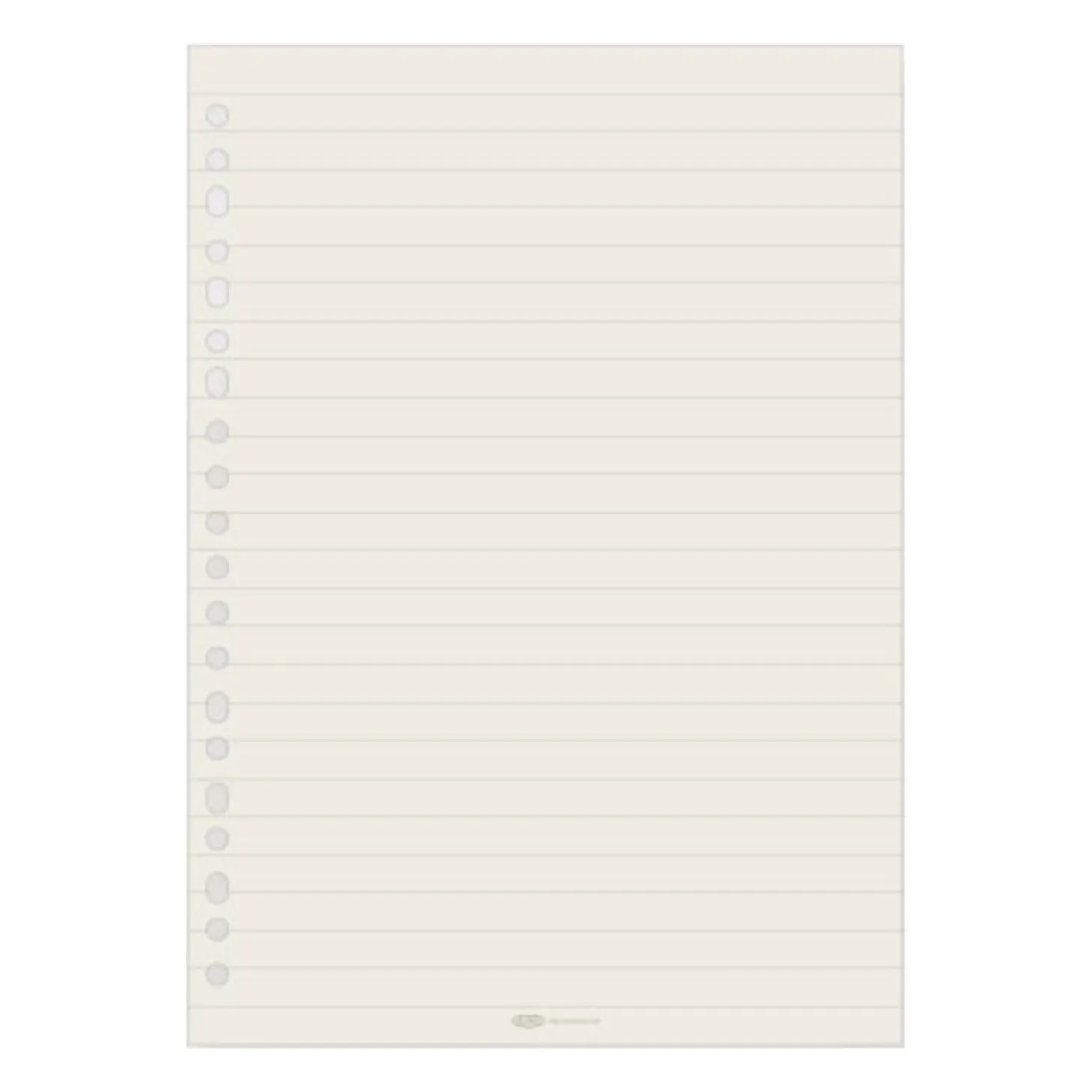 Eco Friendly 6 Ring & 20 Ring A5 Note Refill