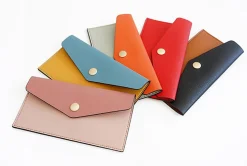 Edge Vegan Leather Slim Pouch