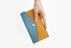 Edge Vegan Leather Slim Pouch