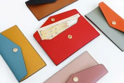 Edge Vegan Leather Slim Pouch