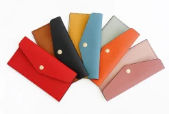 Edge Vegan Leather Slim Pouch